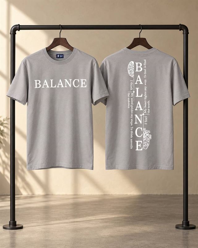 تیشرت نخ پنبه  BALANCE